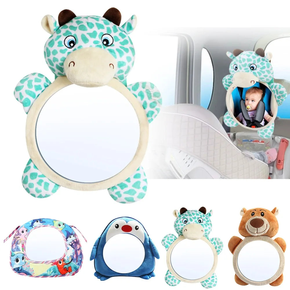 Adjustable Car Back Seat Baby Easy View Mirror Infant Monitor for Kids Toddler Child Baby Rear Facing Mirrors Safety#292146