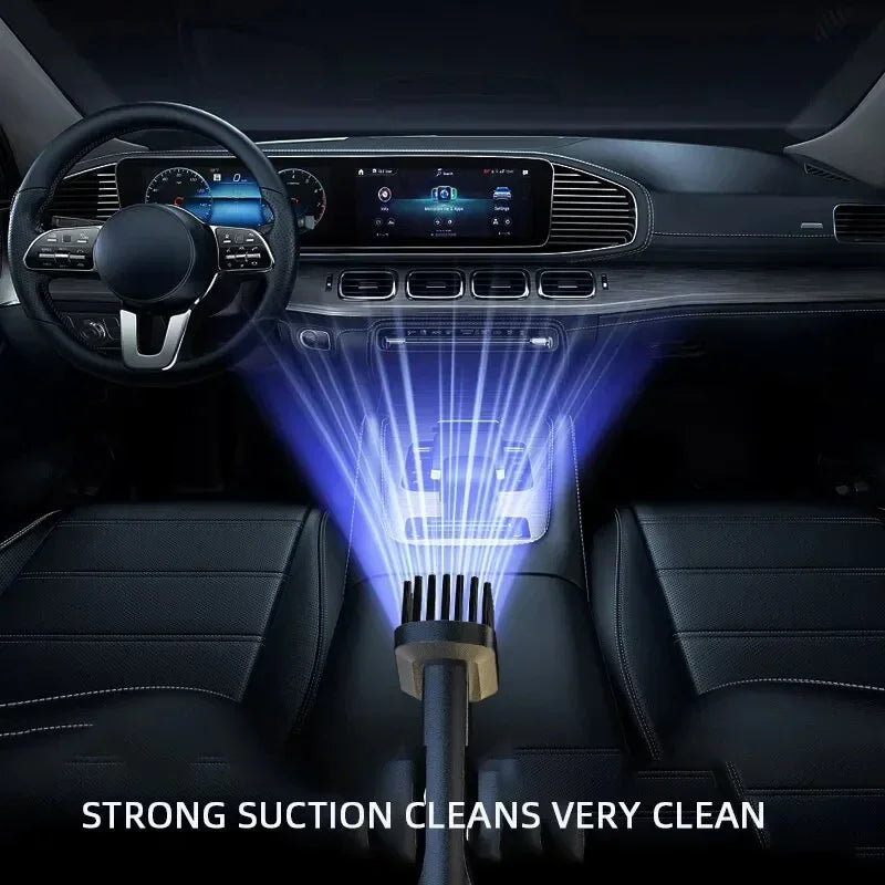 9800000PA Portable Car Vacuum Cleaner USB Charging Handheld Cordless Vacuum Cleaner Powerful Suction For Auto/Home/Office/Hair