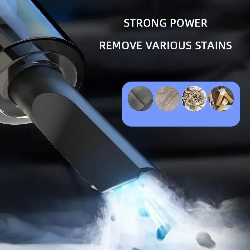 9800000PA Portable Car Vacuum Cleaner USB Charging Handheld Cordless Vacuum Cleaner Powerful Suction For Auto/Home/Office/Hair