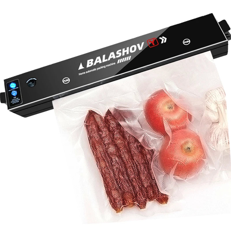 Food Vacuum Sealer Sealing Film Small Packaging Machine Household Heat Sealer Plastic Bag Packer Sealer Home Kitchen EU Plug