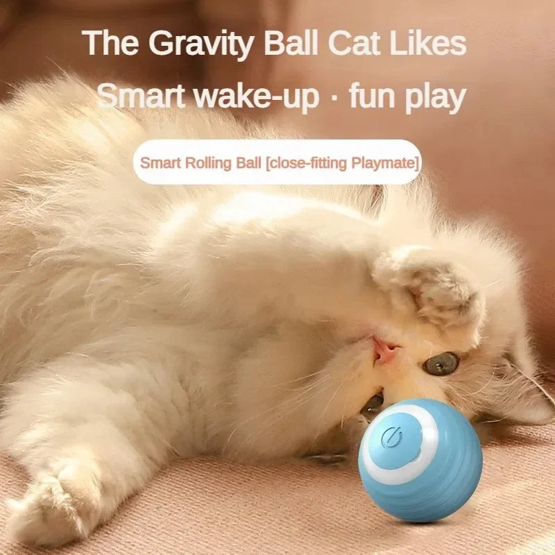 Smart Cat Interactive Magic Ball Automatically Rolling Pet Dogs and Cats To Relieve Boredom and Self-pleasure Electric Toy