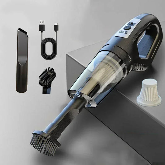 9800000PA Portable Car Vacuum Cleaner USB Charging Handheld Cordless Vacuum Cleaner Powerful Suction For Auto/Home/Office/Hair