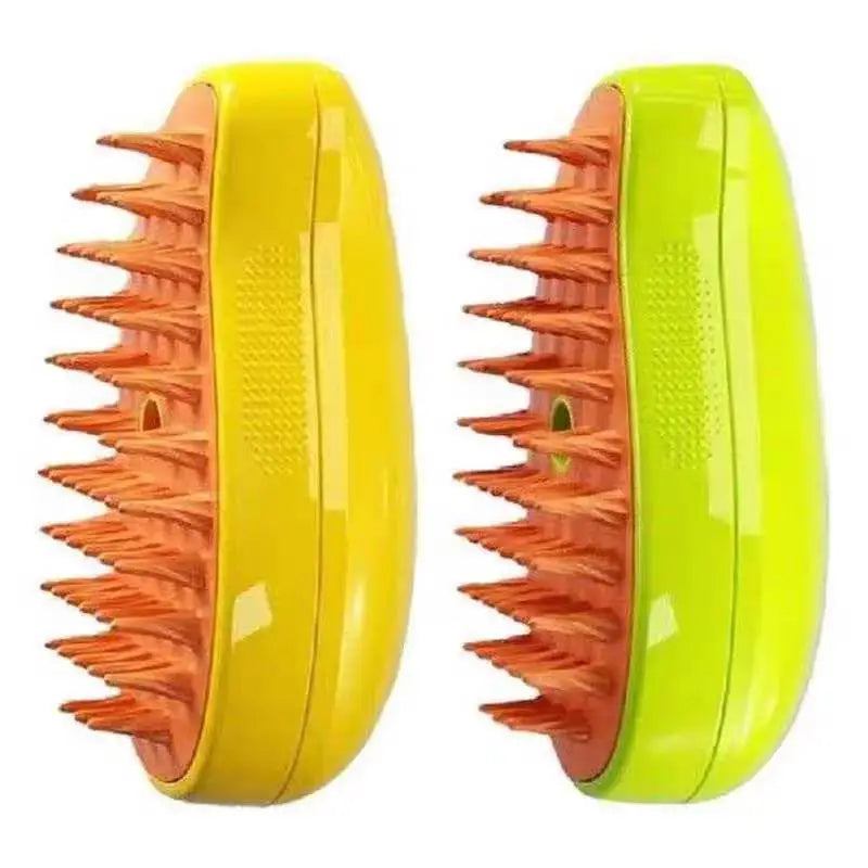 Steamy Combs Electric Spray Cat Hair Brush 3 in1 Dog Supplies Brush Massage Pet Products Grooming Removing Tangled Loose Hair