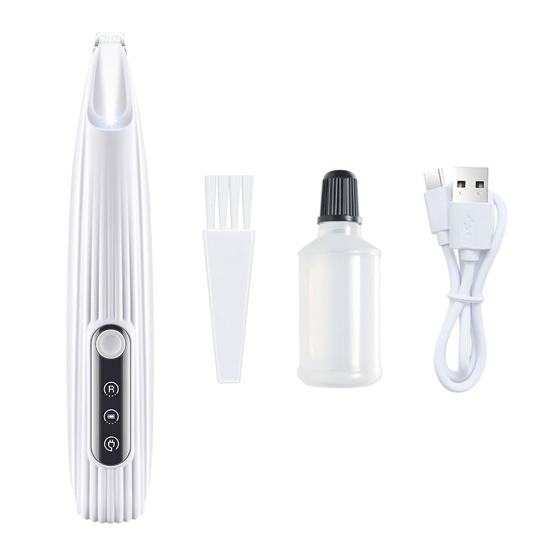 Pets Efficient LED Shaving Cat Dog Foot Hair Electric Clipper Pet Products